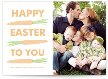 Easter Carrots Easter Cards
