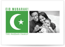 Crescent Moon Eid Cards