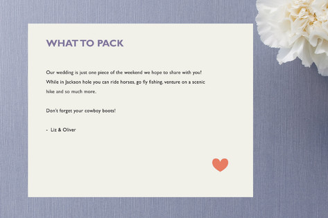 Destination Enclosure Cards
