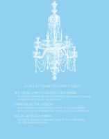 Chandelier Enclosure Cards