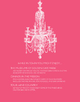 Chandelier Enclosure Cards