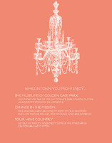 Chandelier Enclosure Cards