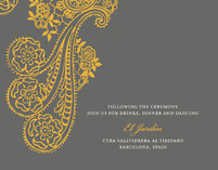 Spanish Lace Enclosure Cards
