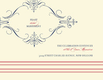 French Vintage Enclosure Cards