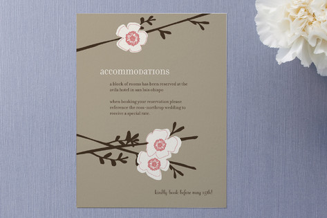 Apple Blossom Enclosure Cards