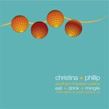 Eat + drink + mingle Engagement Party Invitations