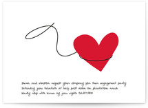 Lasso Engagement Party Invitations
