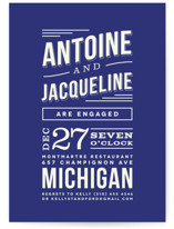 superhero Engagement Party Invitations