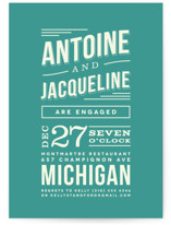 superhero Engagement Party Invitations