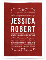 The In-Betweens Engagement Party Invitations