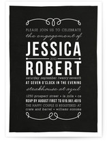 The In-Betweens Engagement Party Invitations