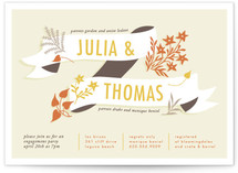 Enchanted Engagement Party Invitations