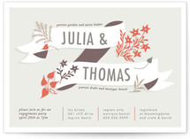 Enchanted Engagement Party Invitations
