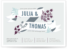 Enchanted Engagement Party Invitations