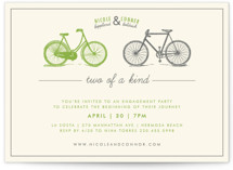 Two of a Kind Engagement Party Invitations