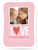 This is Love Engagement Party Invitations