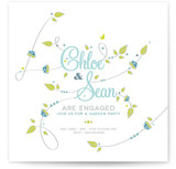 Garden Engagement Engagement Party Invitations