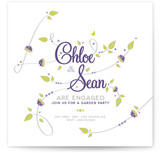 Garden Engagement Engagement Party Invitations