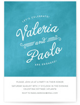 Gelato Engagement Party Invitations