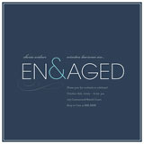 Engaged Engagement Party Invitations