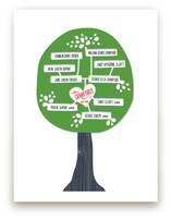 Paper Tree Carving Art Prints