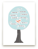 Paper Tree Carving Art Prints
