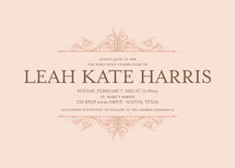 Baptism Scrolls First Holy Communion Invitations