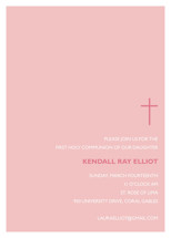 Bisect First Holy Communion Invitations