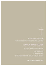 Bisect First Holy Communion Invitations