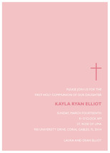 Bisect First Holy Communion Invitations