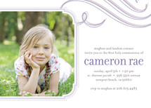 Cloud Nine First Holy Communion Invitations