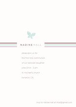 Flutter and Stripe First Holy Communion Invitations