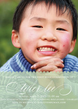 Sweet Scallop First Holy Communion Invitations