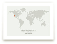 Home Is Where the Heart Is Art Prints
