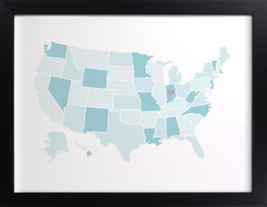 Polka Dotted States of America