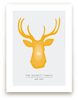 Deer Head Art Prints