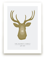 Deer Head Art Prints