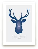 Deer Head Art Prints