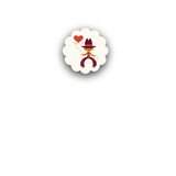 Be Mine Cowboy Small Stickers