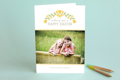 Easter Tulips Easter Greeting Cards