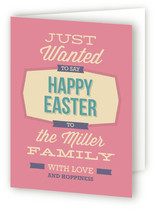 Easter Hoppiness Easter Greeting Cards
