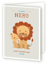 You are My Hero Father's Day Greeting Cards