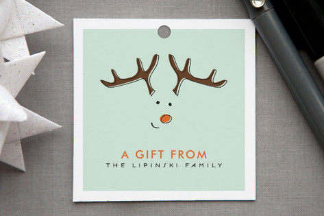 Santa is Coming to Town Gift Tags