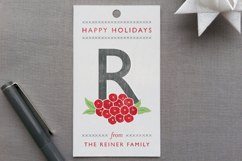 Weathered Berries Gift Tags