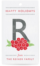 Weathered Berries Gift Tags