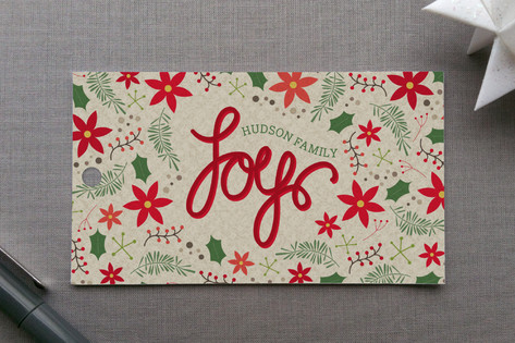 Evergreens & Berries Gift Tags