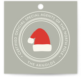 North Pole Certified Gift Tags