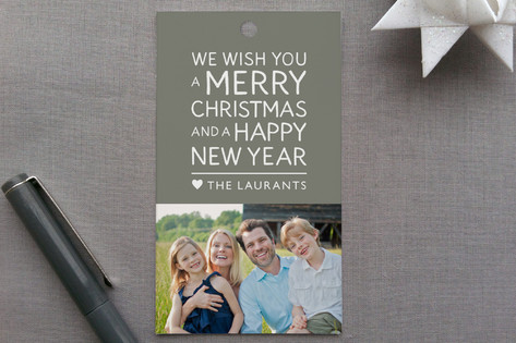 Family Framed Gift Tags