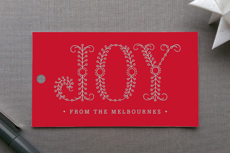 Decorous Joy Gift Tags