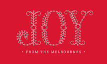 Decorous Joy Gift Tags